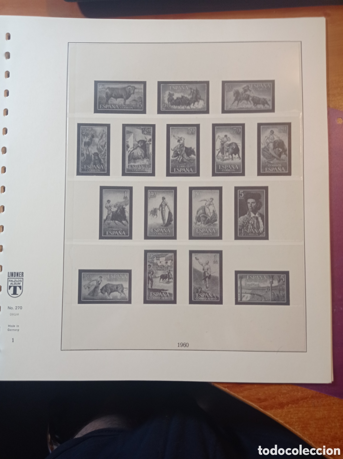 Sellos: Suplemento Linder 1960 18 anillas montaje especial segunda mano