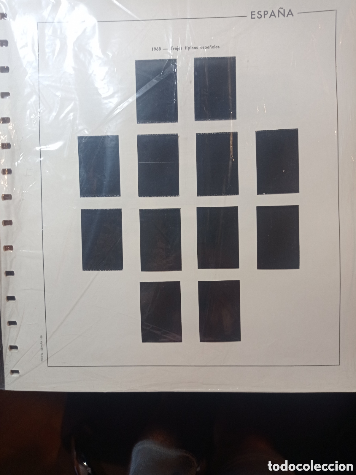 Sellos: Suplemento edifil 1968 montado negro segunda mano