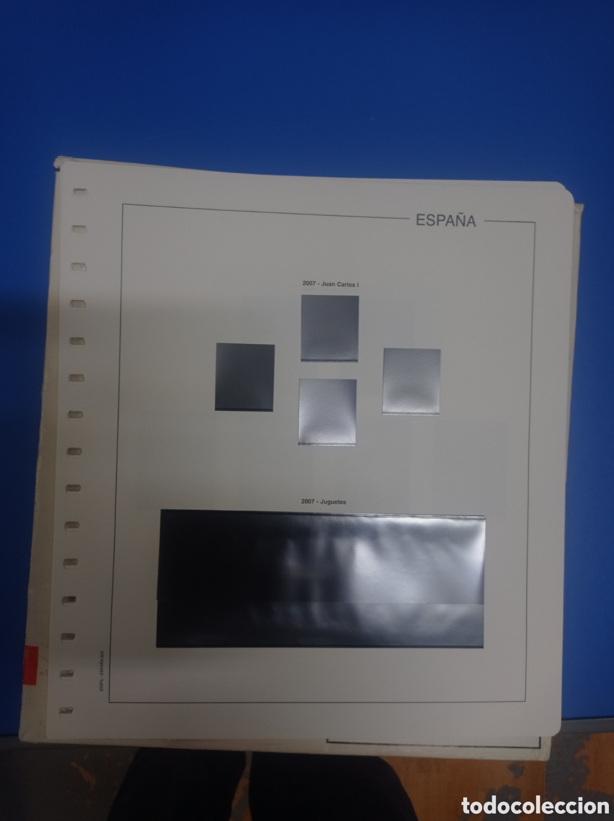 Sellos: Suplemento edifil 2007 montado negro segunda mano