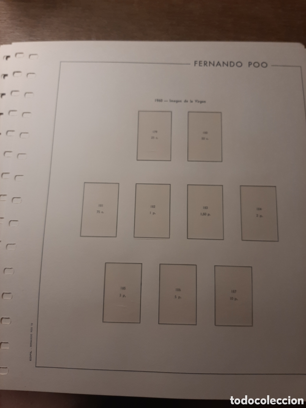 Sellos: Suplemento para sellos de FERNANDO POO.