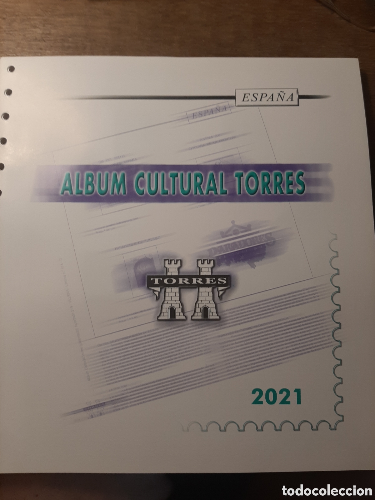 Sellos: Suplemento para sellos de Espa&ntilde;a a&ntilde;o completo 2021.