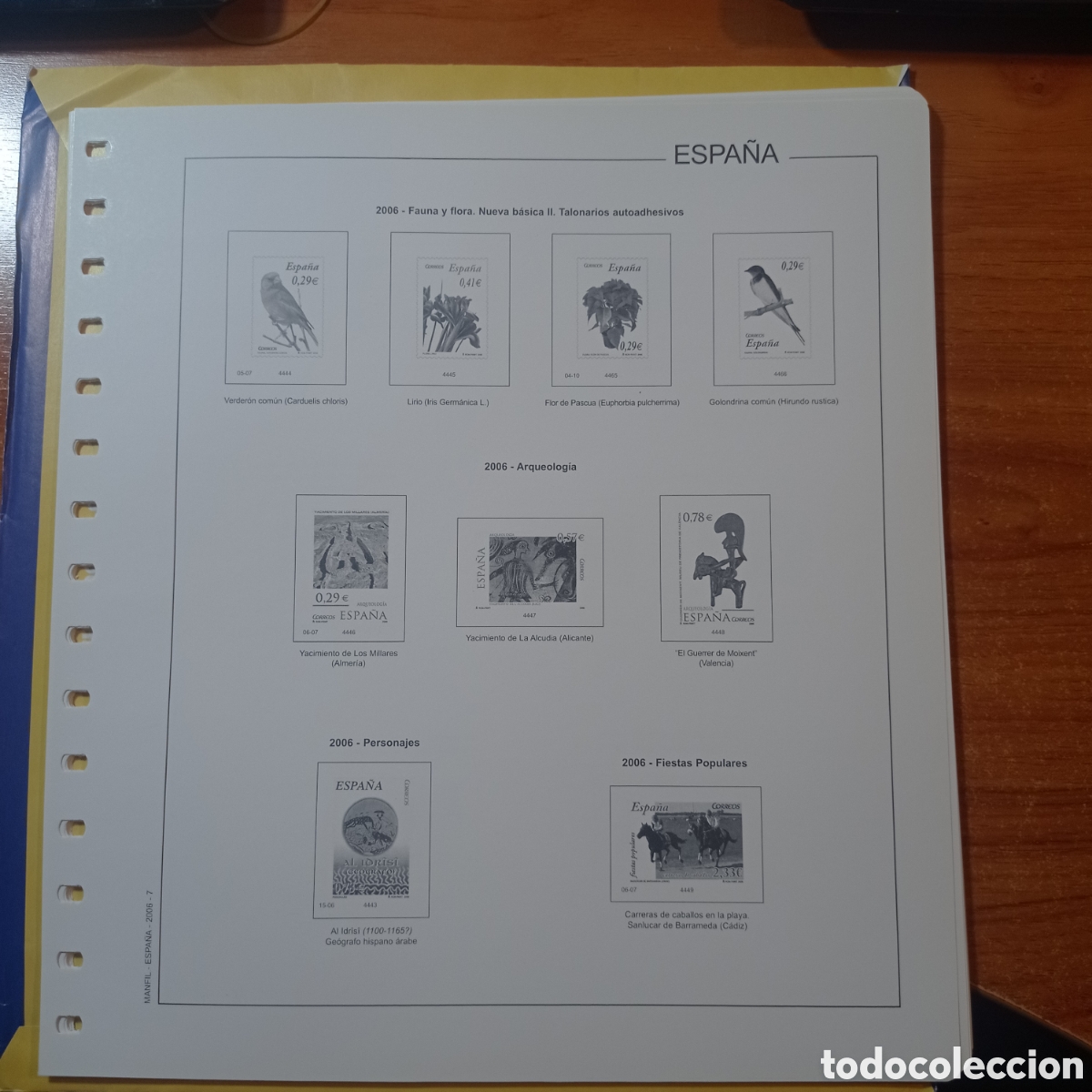 Sellos: Suplemento manfil 2008 2 parte sin montar segunda mano