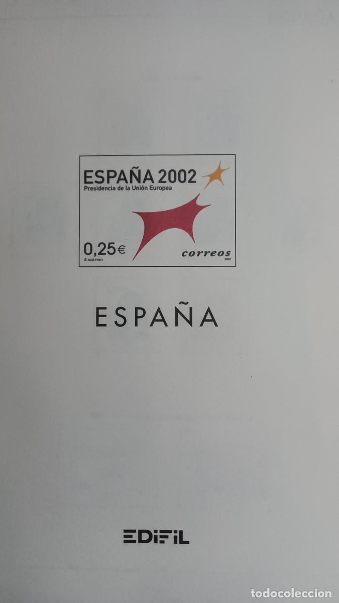 Stamps: Suplementos 2002 edifil transparentes a estrenar perfecto estado sin sellos