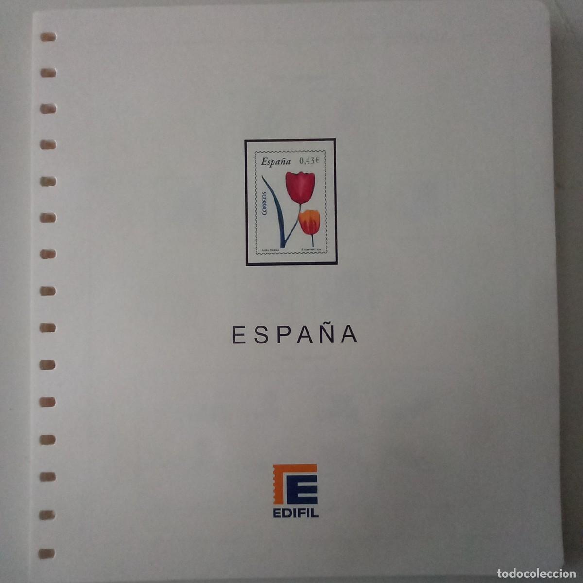 Stamps: Suplementos 2008 edifil completo montado transparentes a estrenar perfecto estado sin sellos