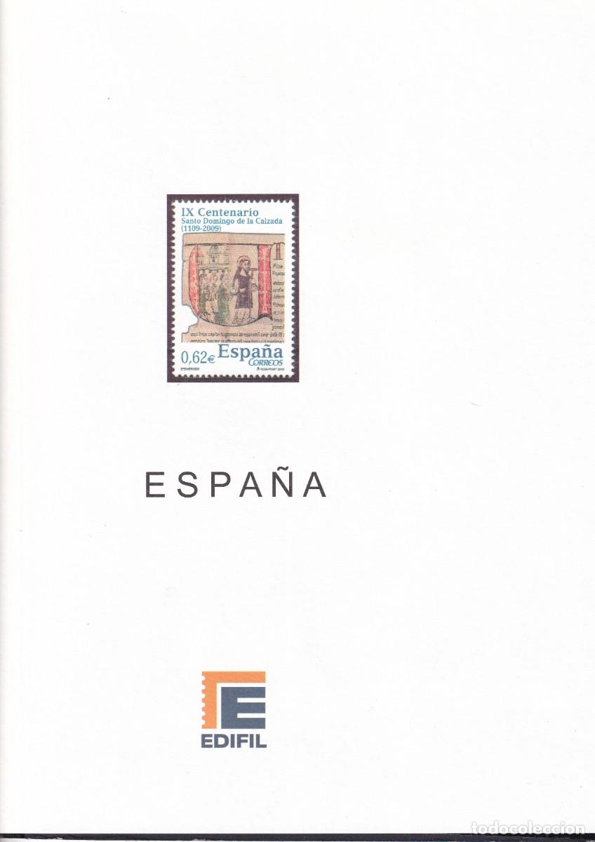 Timbres: Suplementos 2009 edifil completo montado transparentes a estrenar perfecto estado sin sellos