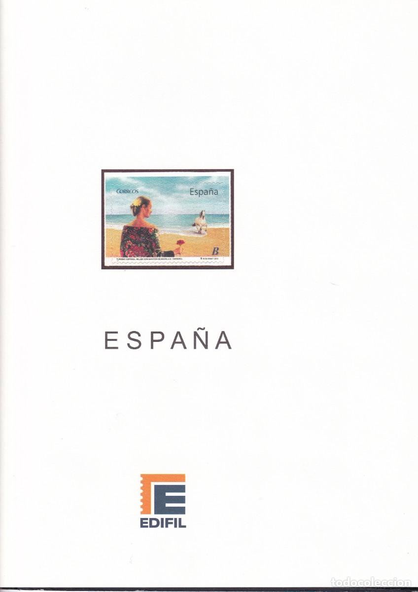 Stamps: Suplementos 2010 edifil completo montado transparentes a estrenar perfecto estado sin sellos