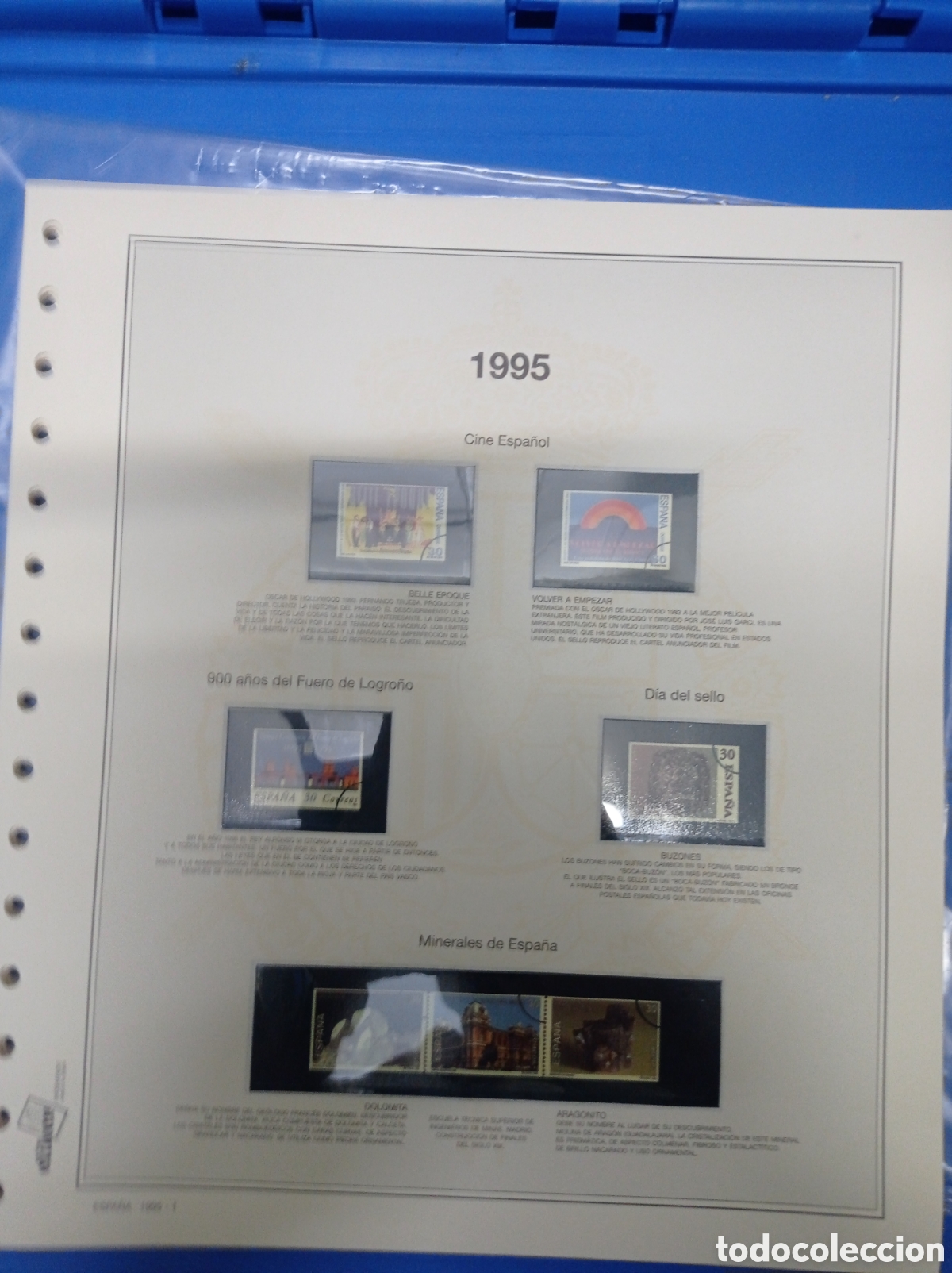 Sellos: Suplemento efilcar 2005 entero postal montado blanco segunda mano