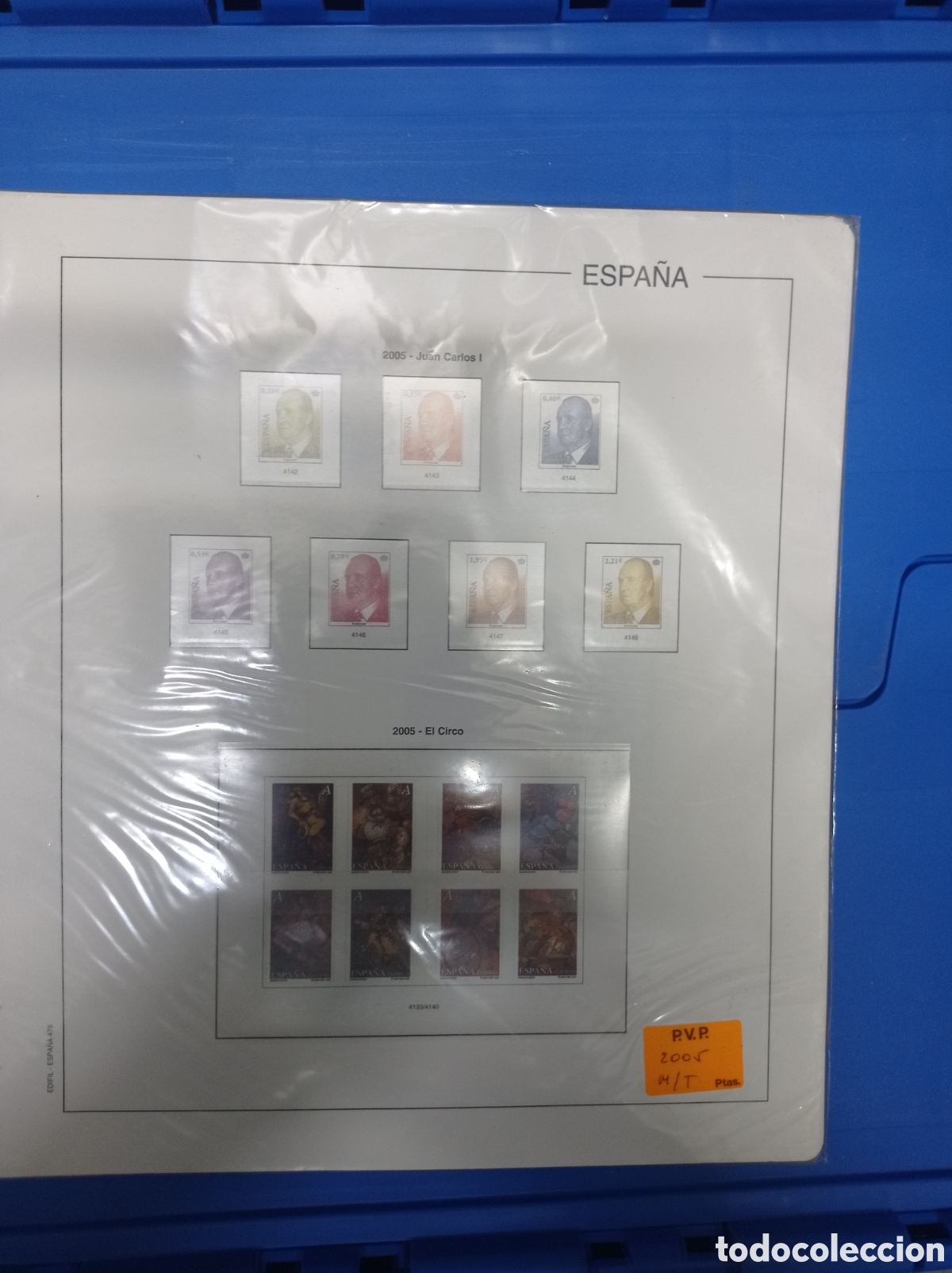 Sellos: Suplemento edifil 2005 montado blanco segunda mano