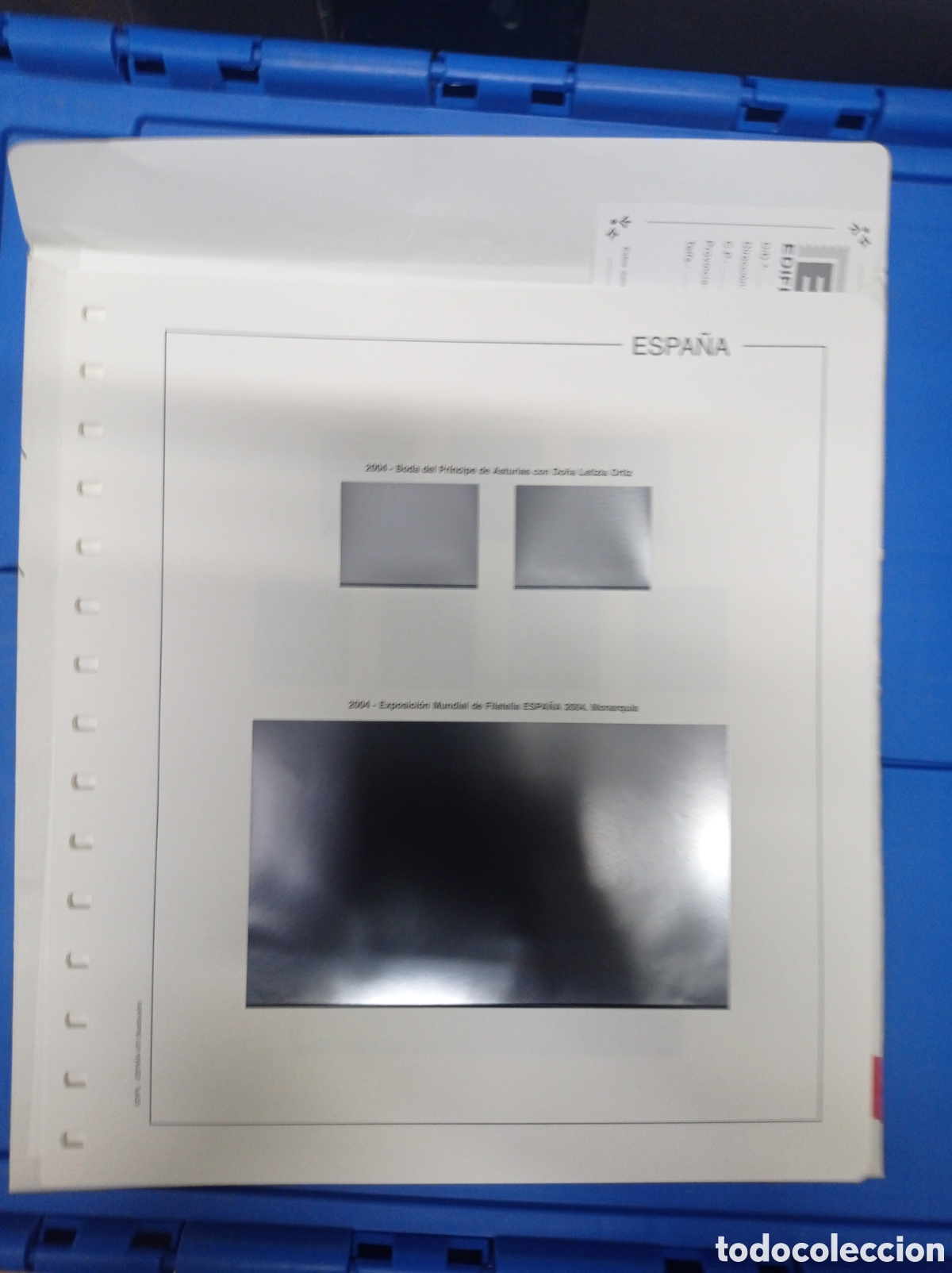 Sellos: Suplemento edifil 2005 montado negro segunda mano