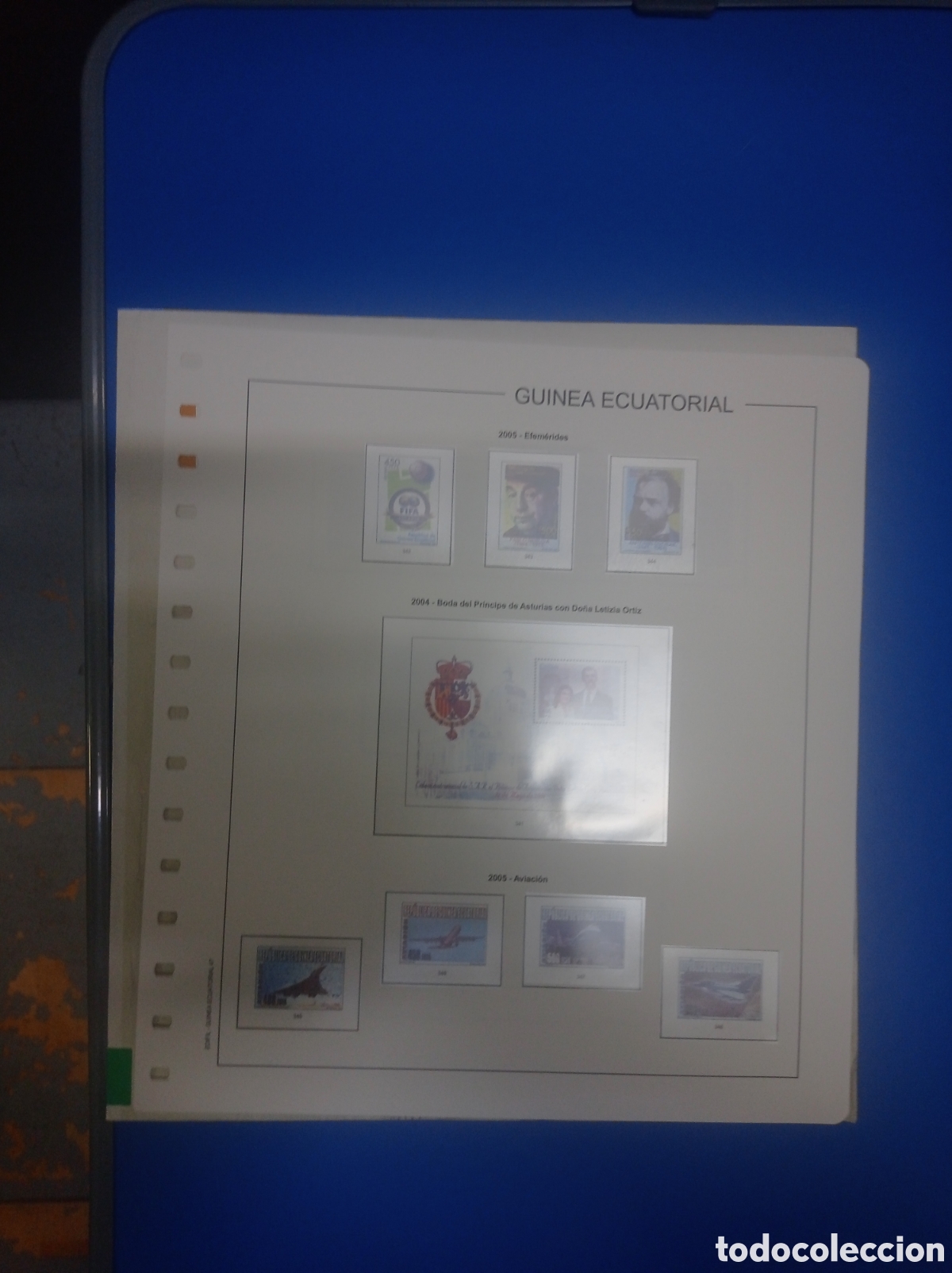 Sellos: Suplemento edifil 2005 guinea ecuatorial sin montar segunda mano