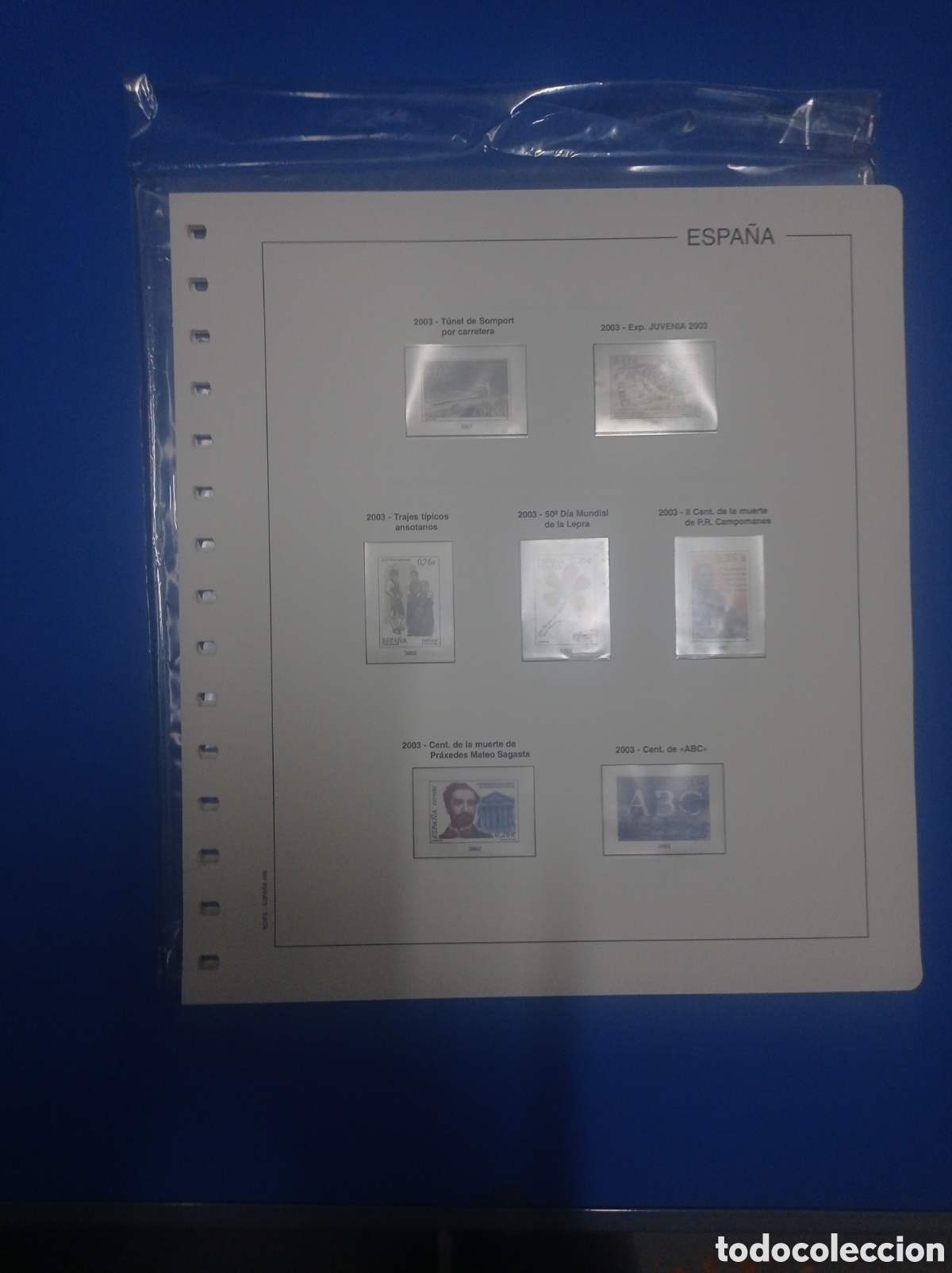 Sellos: Suplemento edifil 2003 montado blanco segunda mano