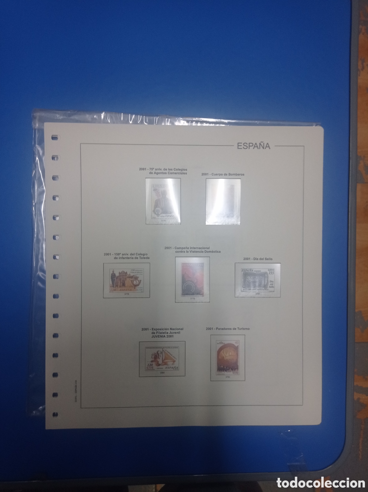 Sellos: Suplemento edifil 2001 montado blanco segunda mano