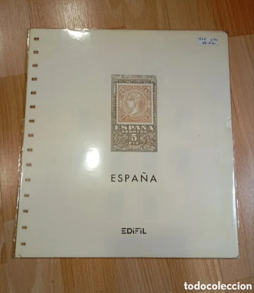 Briefmarken: ESPA&Ntilde;A - HOJAS DE &Aacute;LBUM EDIFIL - SUPLEMENTO A&Ntilde;O 1965 - SIN MONTAR - NUEVO