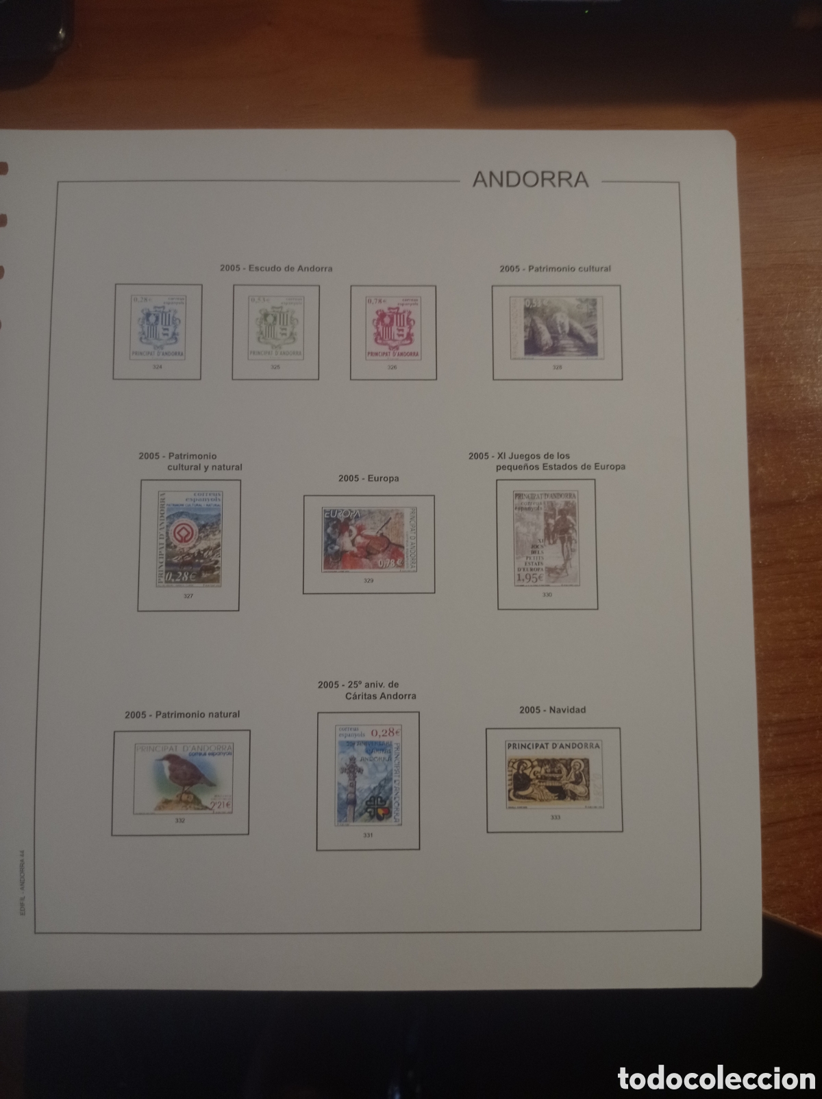 Sellos: Suplemento edifil 2005 sin montar segunda mano