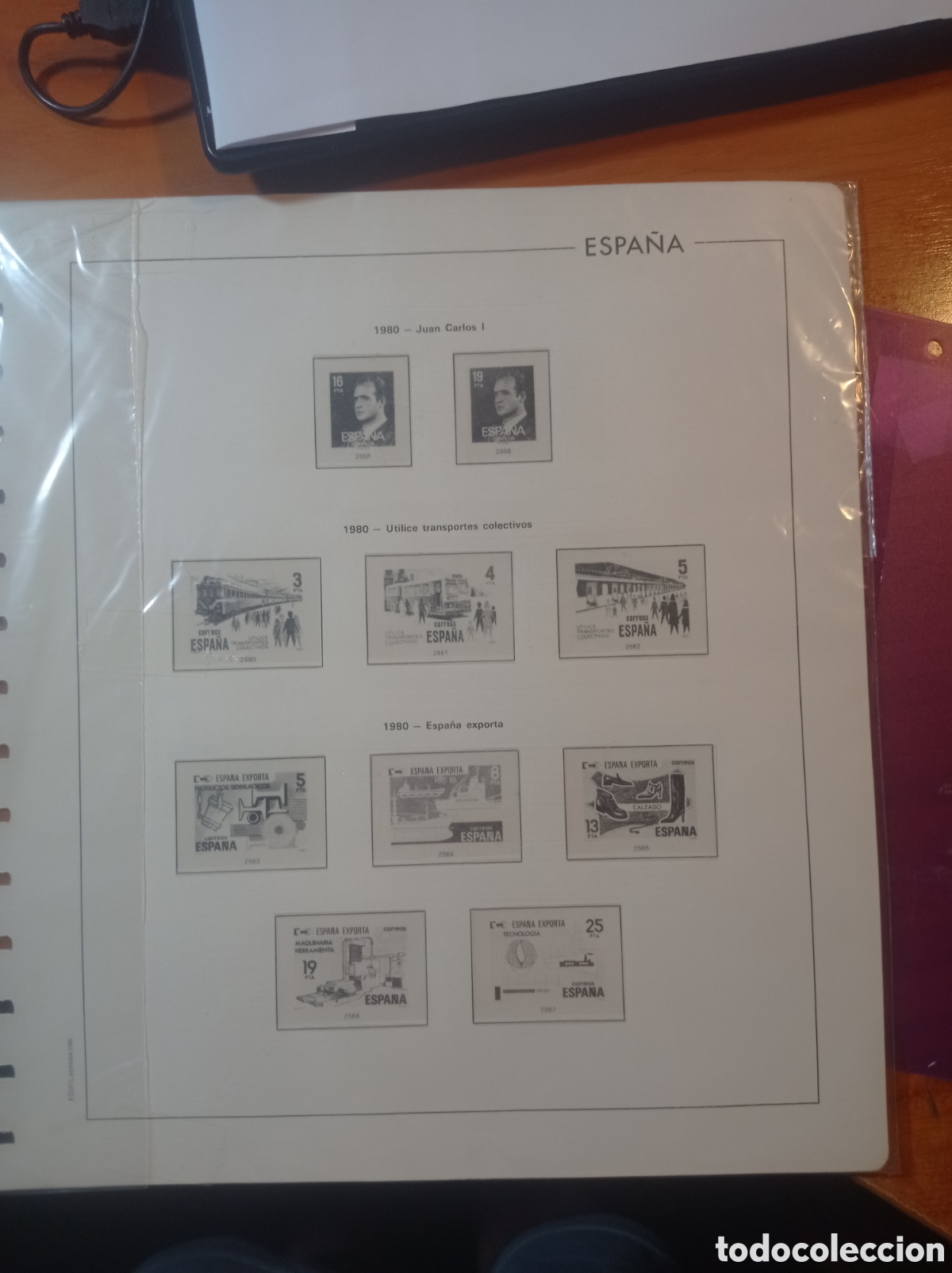 Sellos: Suplemento edifil 1980 montado blanco segunda mano