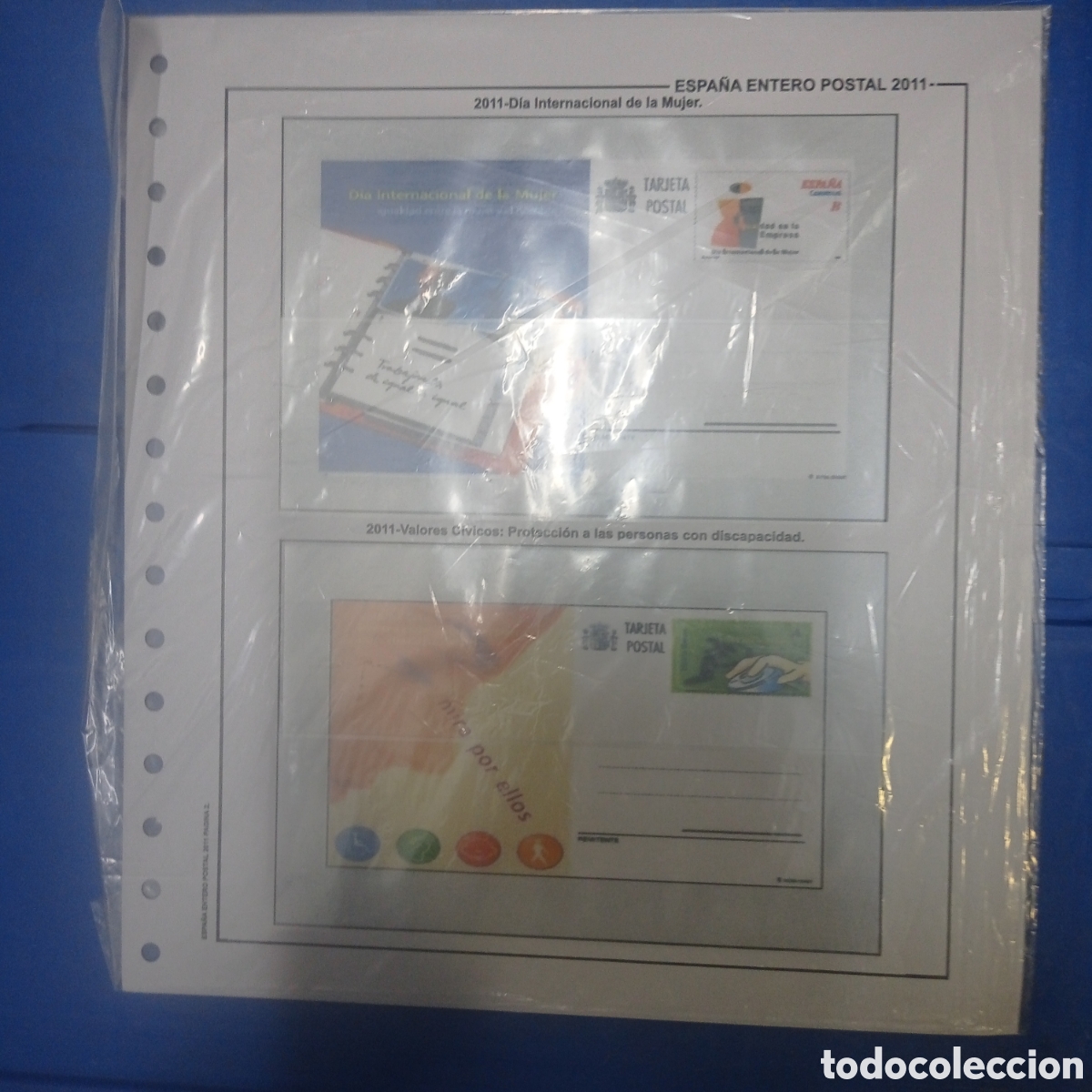 Sellos: Suplemento de Espa&ntilde;a 2011 anilla redonda montado vbls co segunda mano