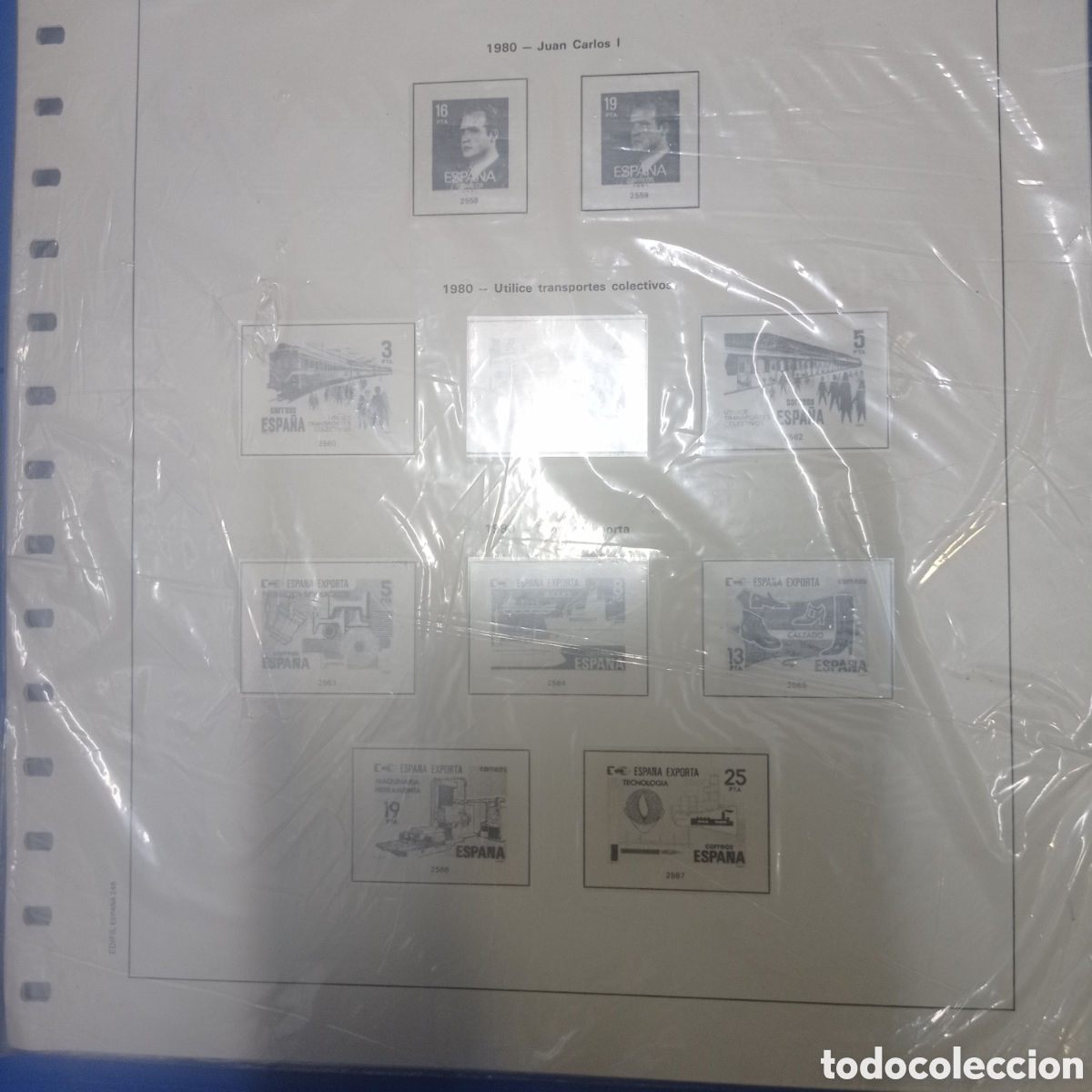 Sellos: Suplemento edifil 1980 montado blanco segunda mano
