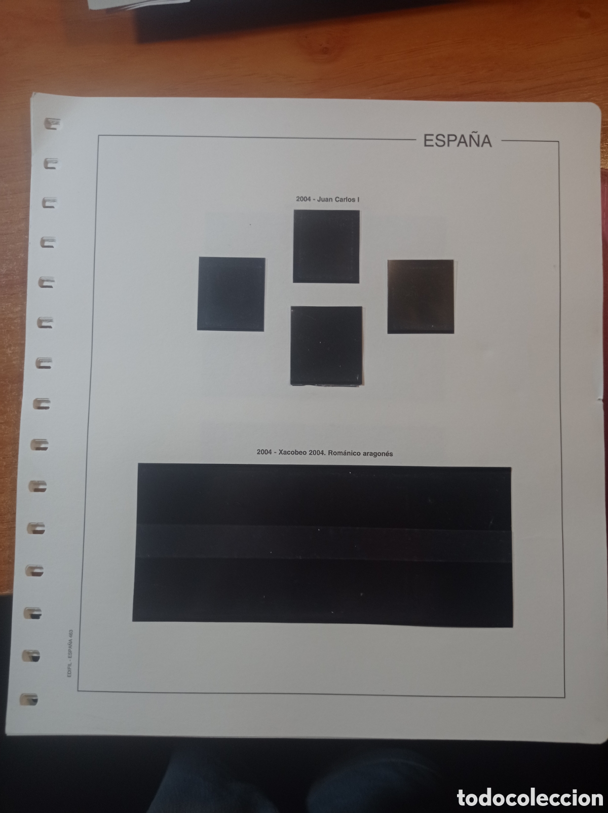 Sellos: Suplemento de Edifil 2004 montado negro segunda mano