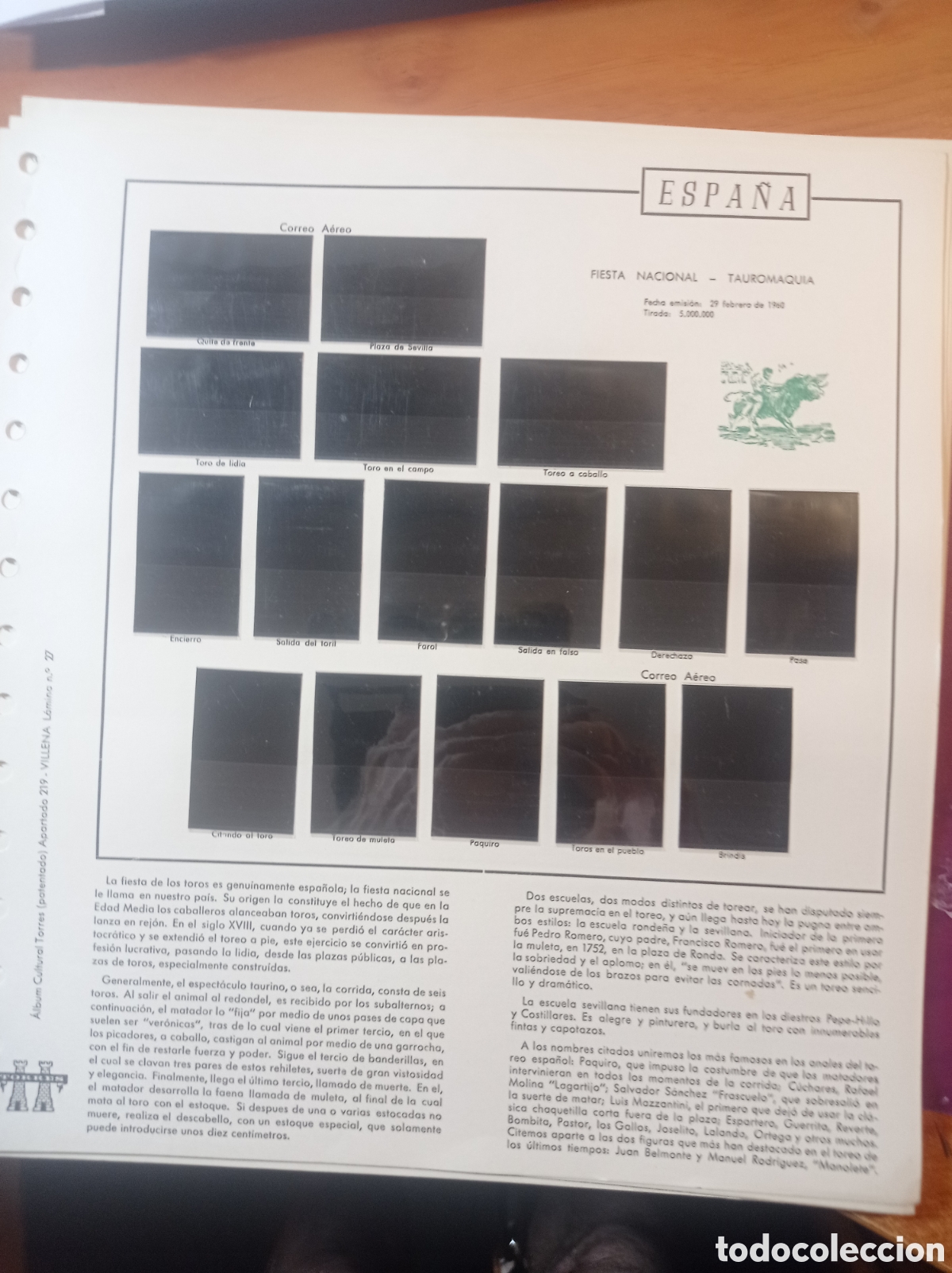 Sellos: Suplemento torres 1960 mo tado negro segunda mano