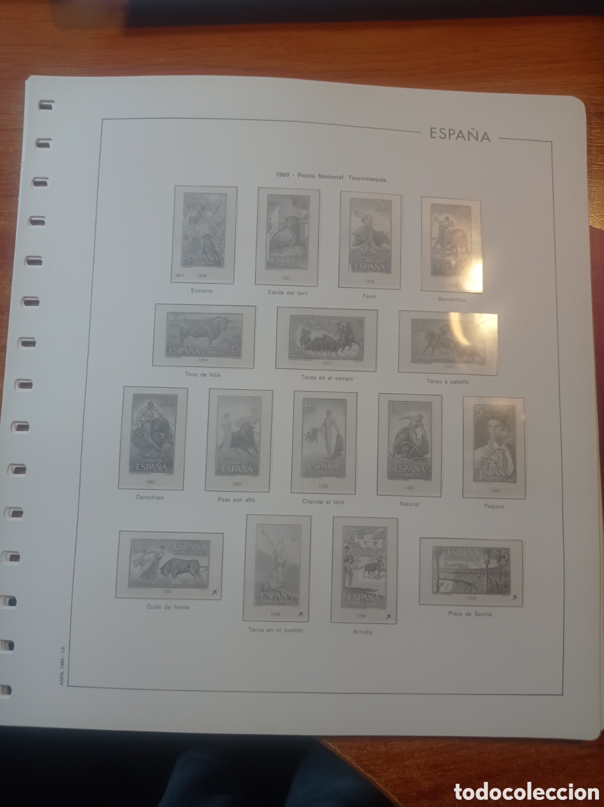 Sellos: Suplemento manfil 1960 montado blanco segunda mano