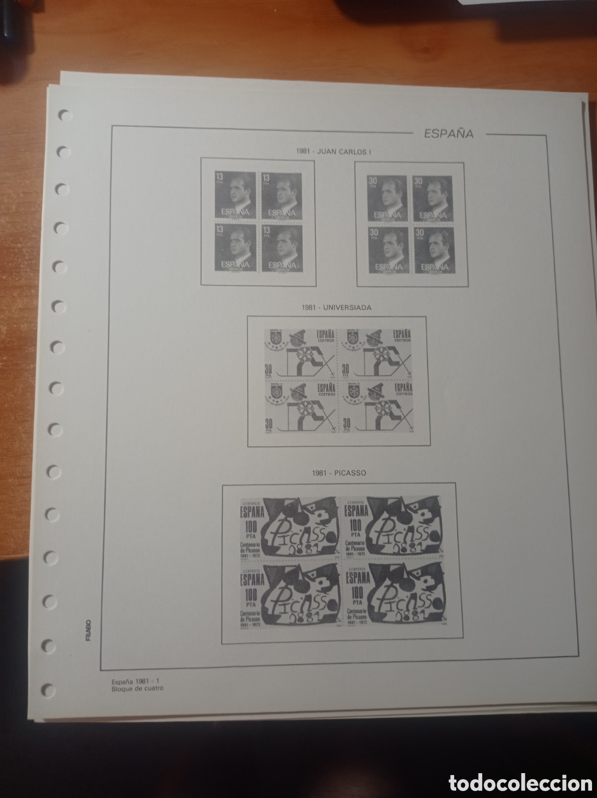 Sellos: Suplemento filabo 1982 sin montar segunda mano