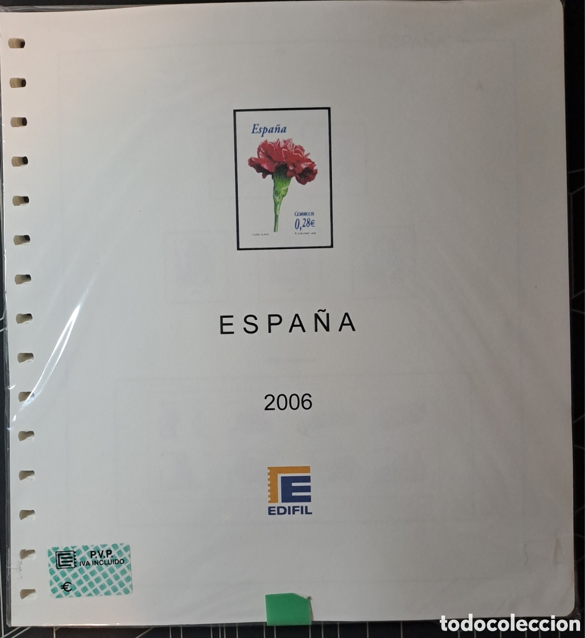 Sellos: Bloque de hojas 2006 a 2009 estuchadas transparente