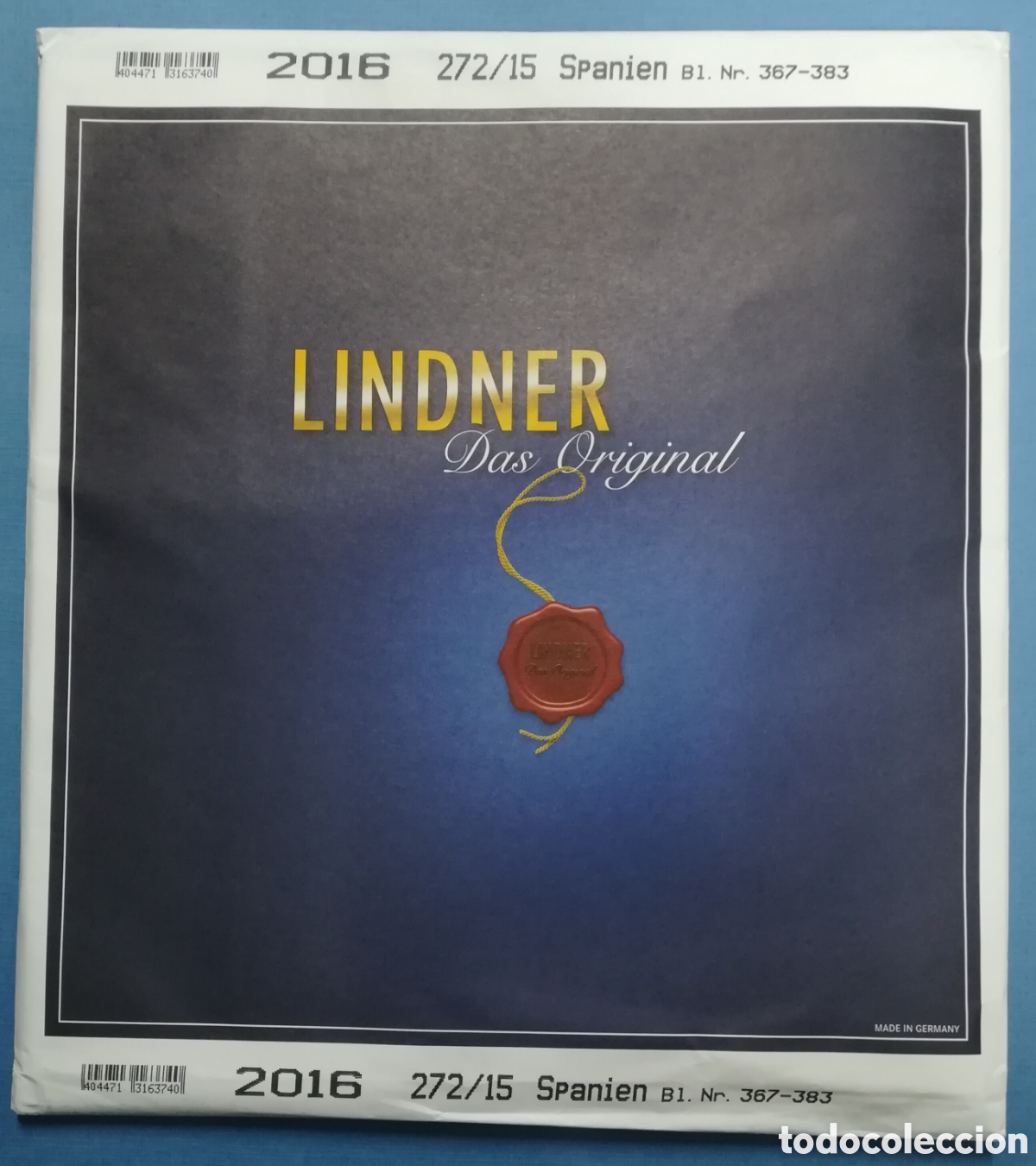 Sellos: Suplemento Lindner de Espa&ntilde;a 2016