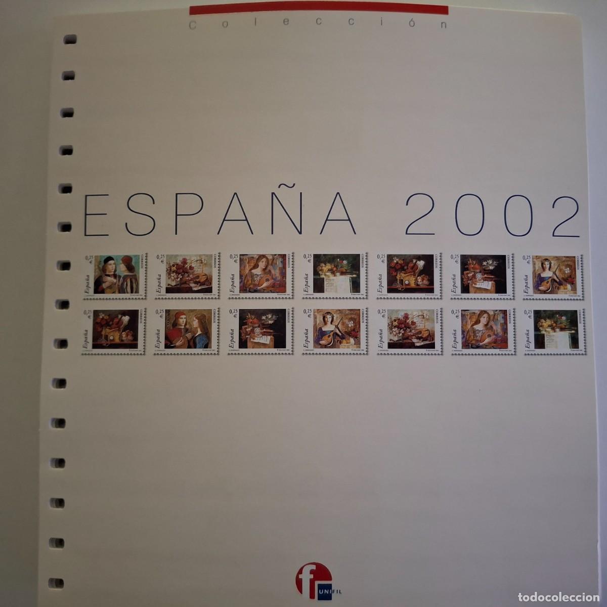 Stamps: M77 Suplementos UNIFIL a&ntilde;o 2002 montados en transparente a estrenar SIN SELLOS