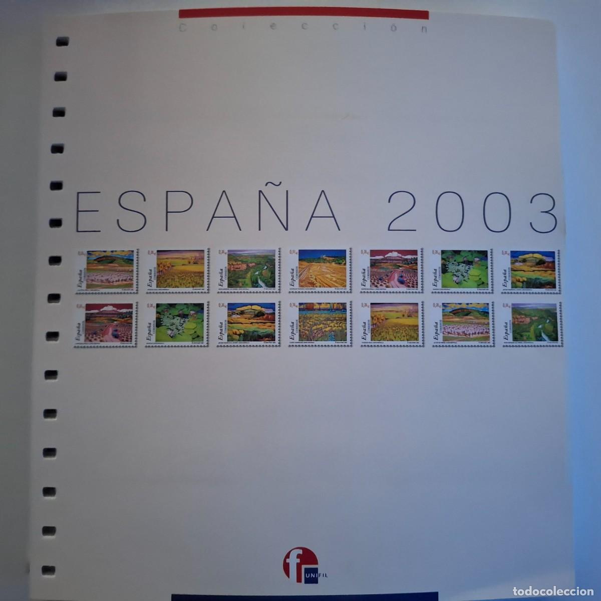 Stamps: M78 Suplementos UNIFIL a&ntilde;o 2003 montados en transparente a estrenar SIN SELLOS
