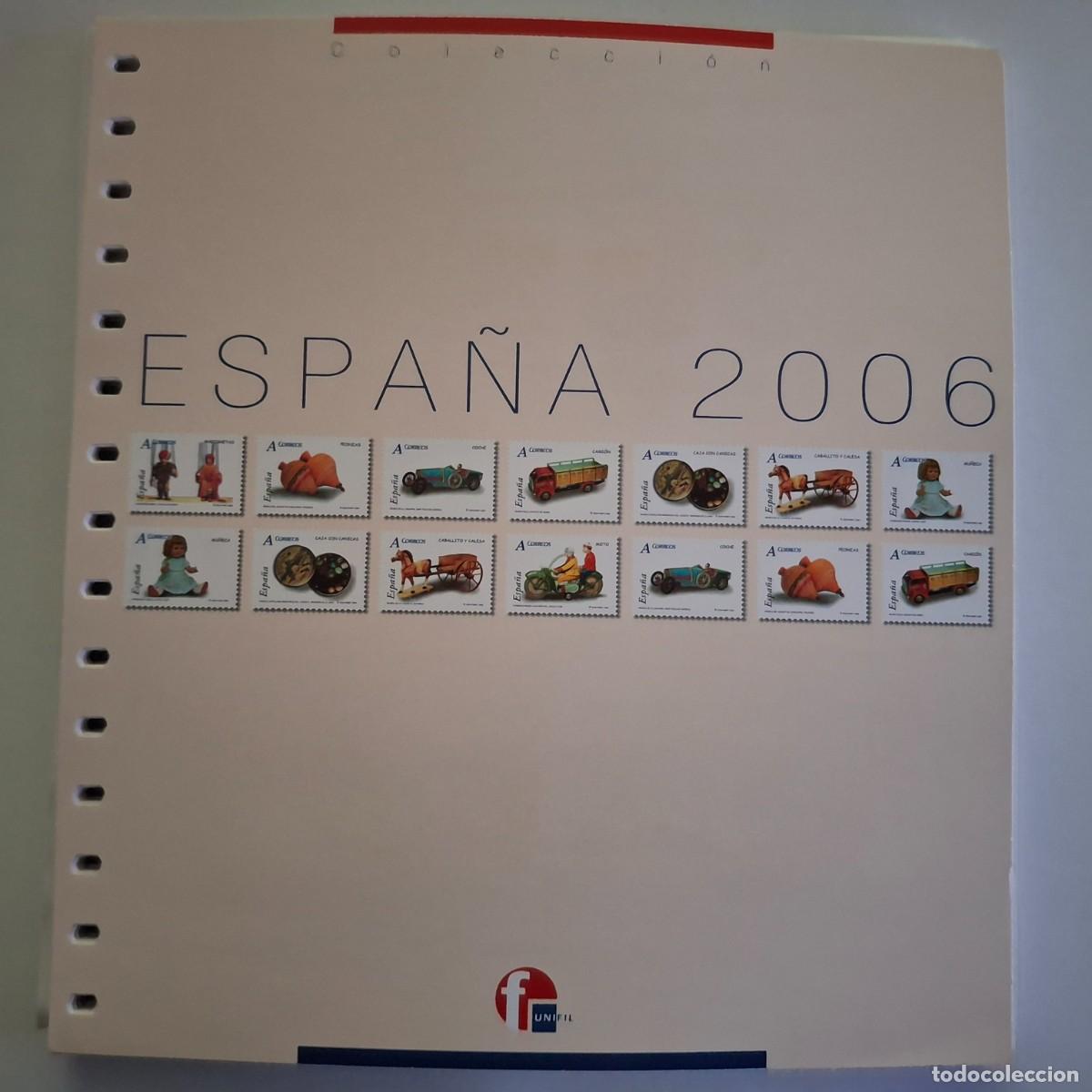 Stamps: M80 Suplementos UNIFIL a&ntilde;o 2006 montados en transparente a estrenar SIN SELLOS