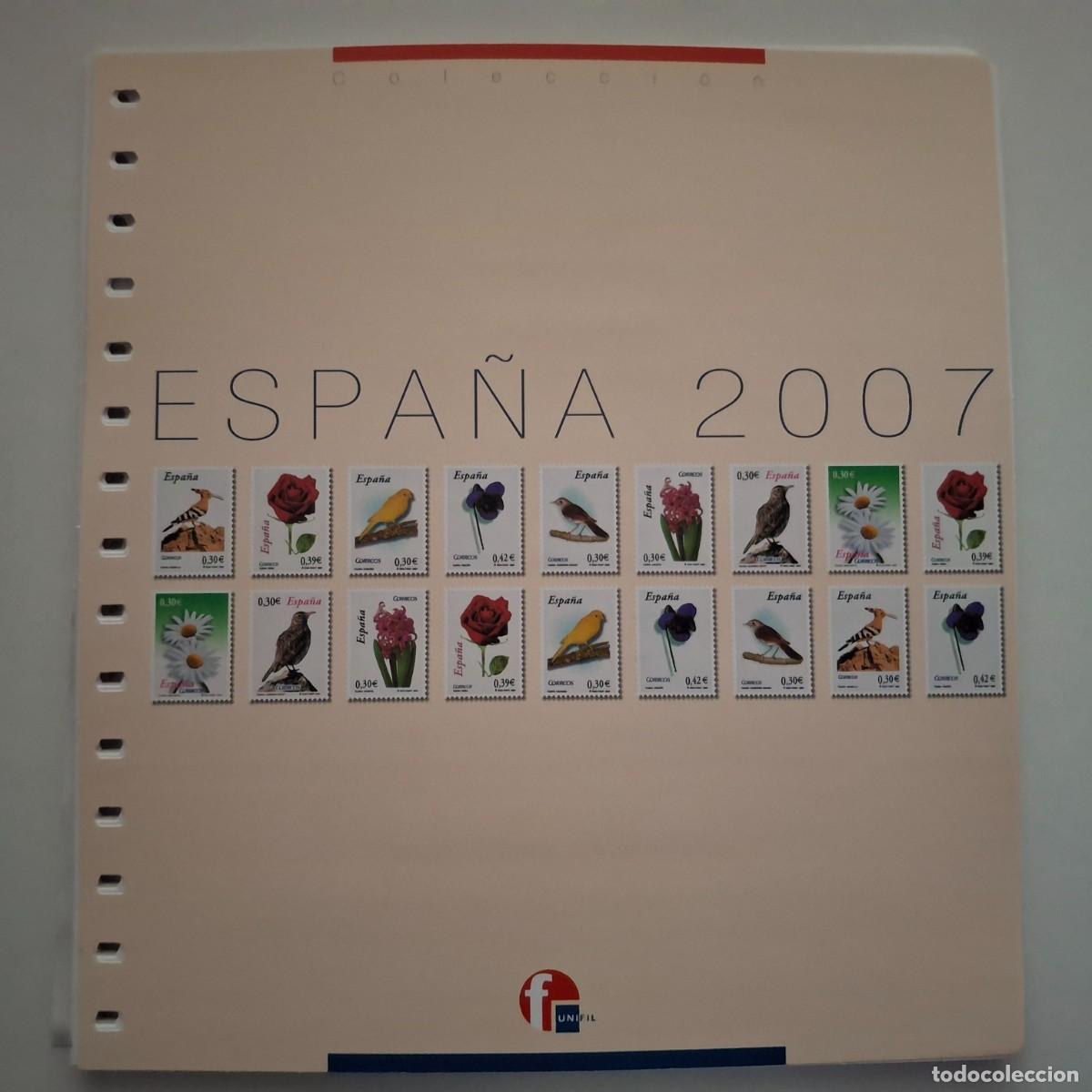 Stamps: M81 Suplementos UNIFIL a&ntilde;o 2007 montados en transparente a estrenar SIN SELLOS