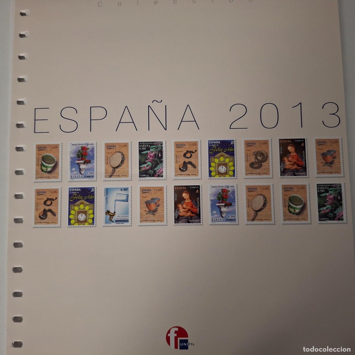 Stamps: M83 Suplementos UNIFIL a&ntilde;o 2013 montados en transparente a estrenar SIN SELLOS