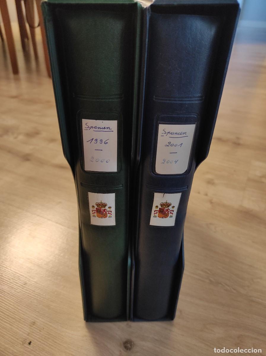 Sellos: M72 Dos albumes con suplementos LINDER a&ntilde;os 1996/2004 (sin sellos)