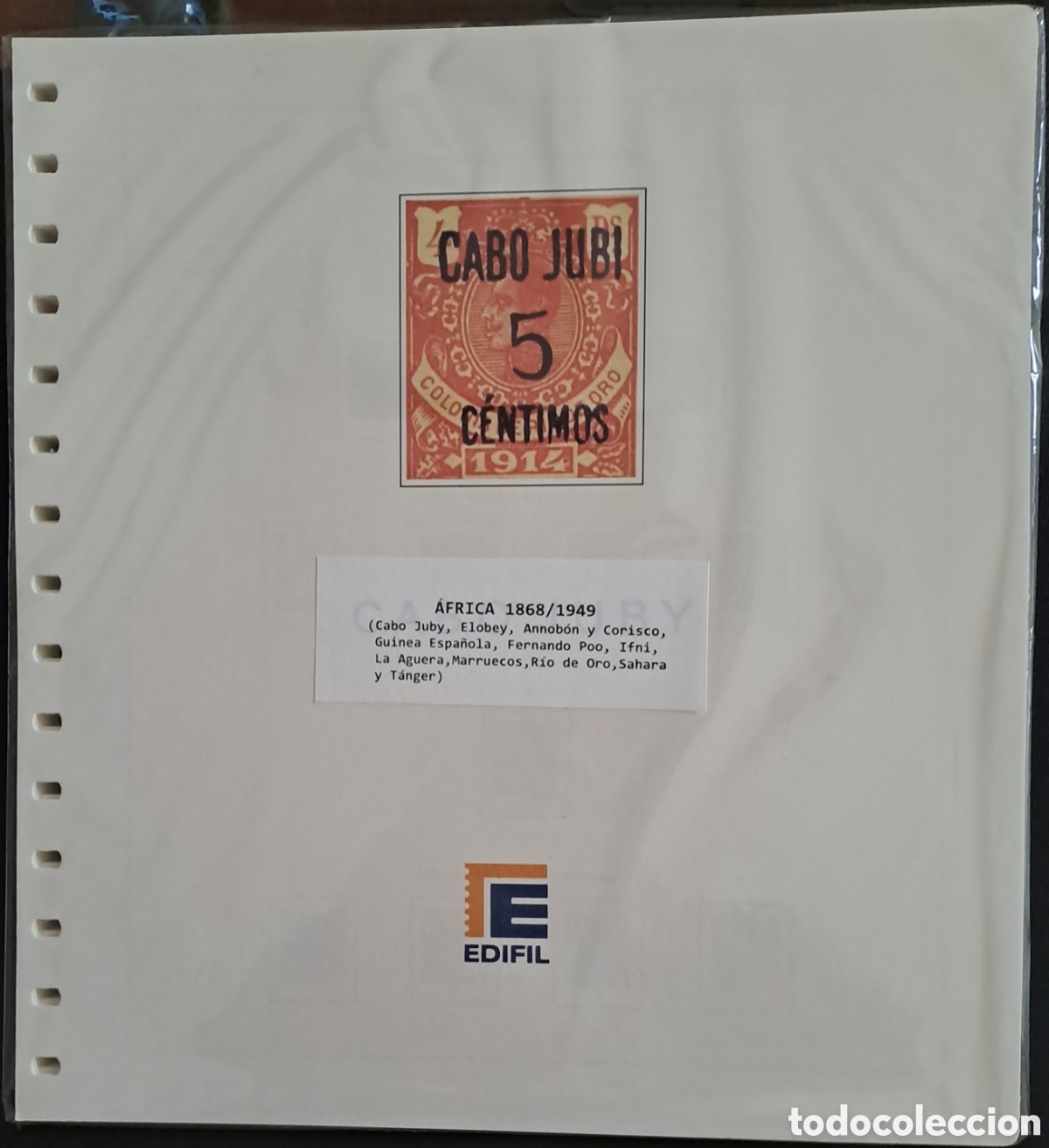 Sellos: Hojas de &aacute;lbum de &Aacute;frica 1868 a 1949 sin estuchar