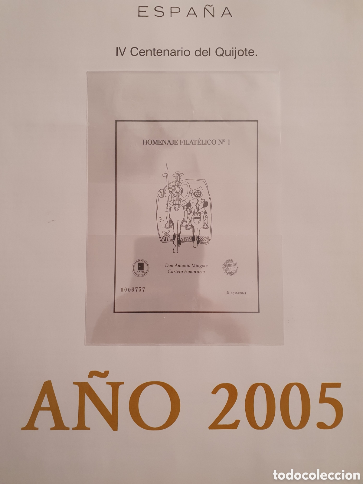 Sellos: Suplemento 15 anillas A&ntilde;o 2005. Con comentarios. Made in Spain