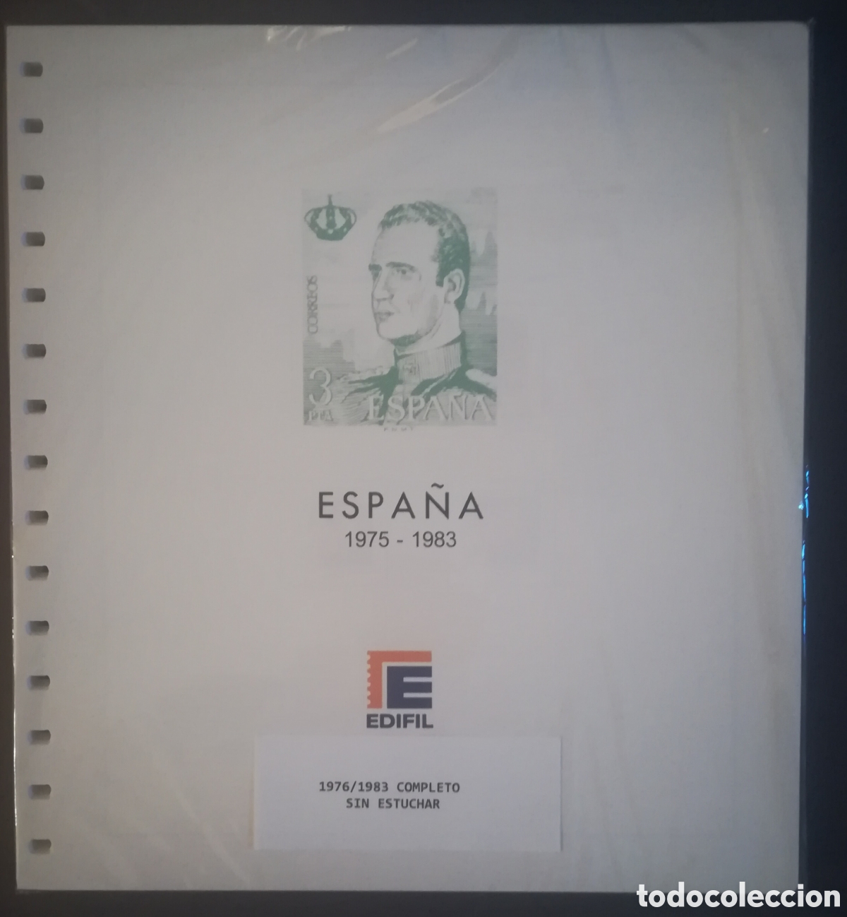 Sellos: Conjunto de hojas de los a&ntilde;os 1976 al 1983 Sin estuchar