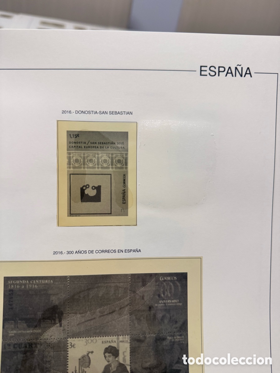 Sellos: Hojas Pardo 2015 a 2017 sellos Espa&ntilde;a - Foto 4