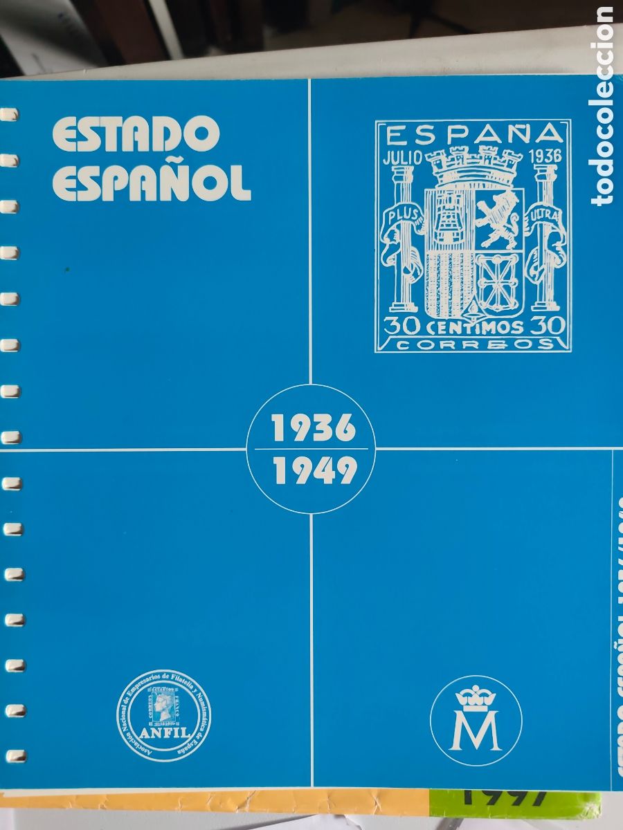 Sellos: Suplemento Anfil 19361949 Sin Montar Nuevo