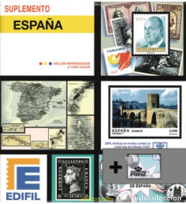 Sellos: Supl.Edifil 2014 Espa&ntilde;a Parcial montado 2&ordf;MANO