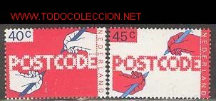 Sellos: Holanda 1978. C&oacute;digos postales - Foto 1