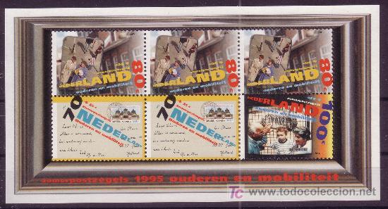 Sellos: HOLANDA HB 43** - A&Ntilde;O 1993 - PRO INFANCIA - Foto 1