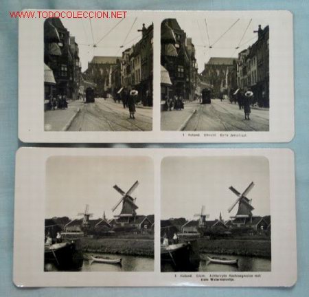 Sellos: FOTOS ESTEREOSCOPICAS HOLANDA - Foto 1