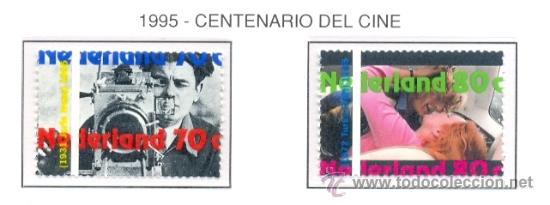Sellos: HOLANDA 1995 CENTENARIO DEL CINE  YVERT 1499-500 - Foto 1