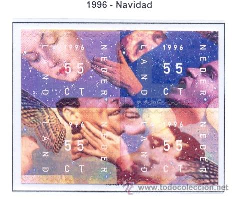 Sellos: HOLANDA 1996 NAVIDAD  Yvert 1563-66 - Foto 1