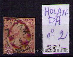 Sellos: HOLANDA - Yvert N&ordm; 2  USADO - Foto 1