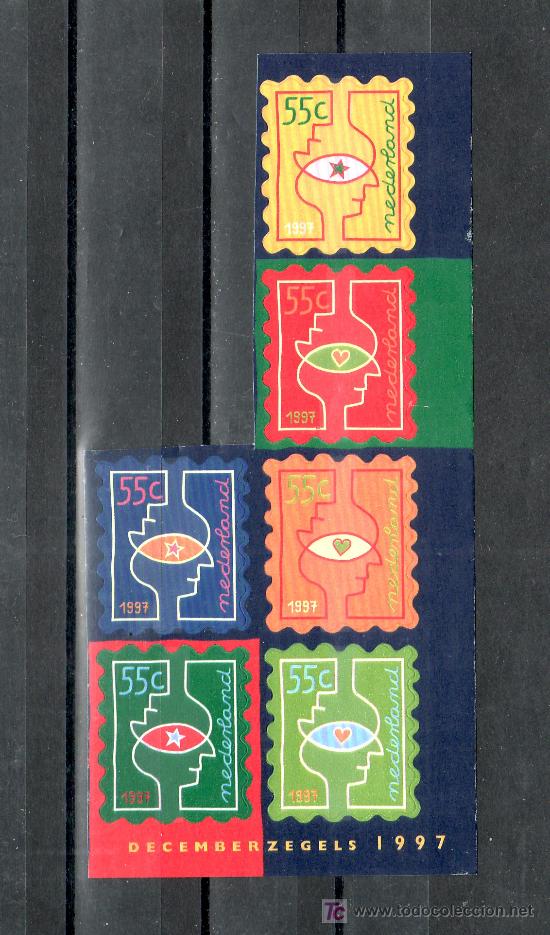 Sellos: holanda 1608/13 sin charnela, navidad, - Foto 1