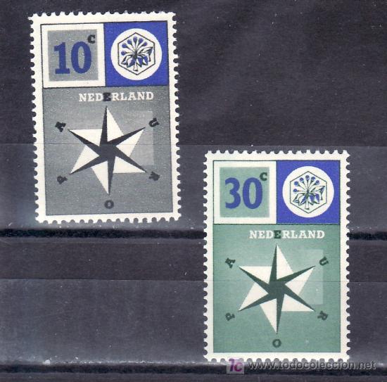 Sellos: holanda  678/9 sin charnela, tema europa, - Foto 1