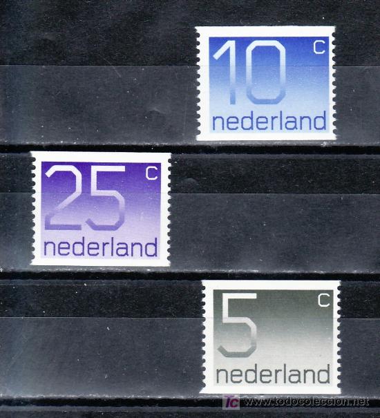 Sellos: holanda 1041a/3a sin charnela, centenario del sello, - Foto 1