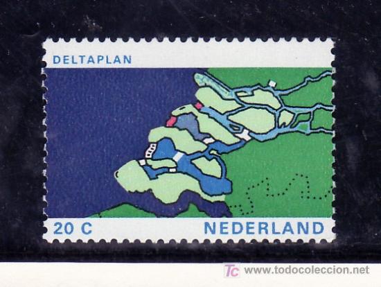 Sellos: holanda  943 sin charnela, obras en el delta - Foto 1