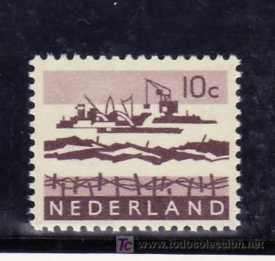 Sellos: holanda  761A sin charnela, obras del delta - Foto 1